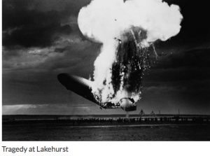 Zeppelin Hindenburg fire